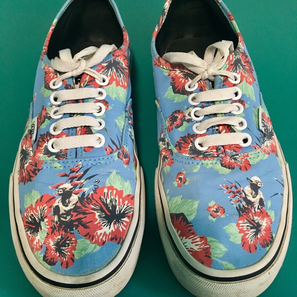 Star Wars Yoda Hawaiian Vans